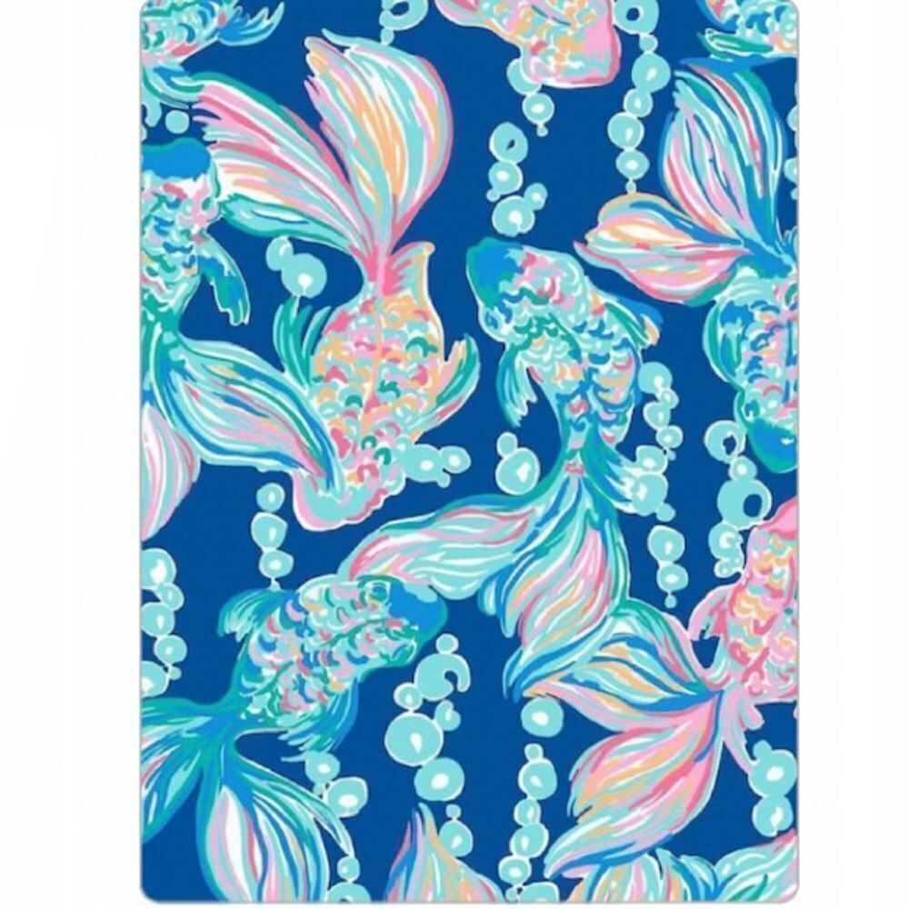 Lilly-inspired Fish Pattern Magnet - Picture 2 of 2